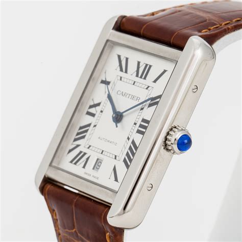 cartier tank solo date|cartier tank solo vintage.